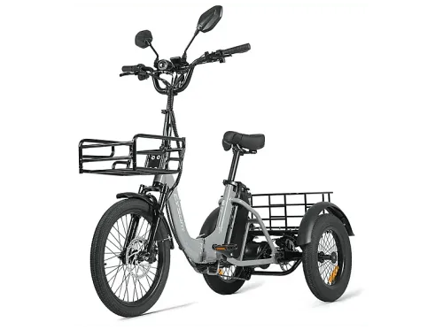 Triciclo | CYSUM AG1 PRO, Bicicleta eléctrica, 750 W, gris