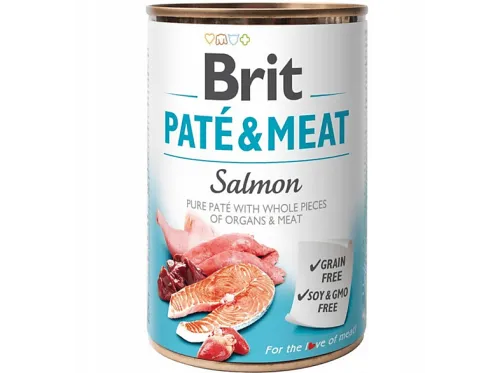 Comida húmeda para perros | BRIT Salmón 400g, 400 g, para Perro