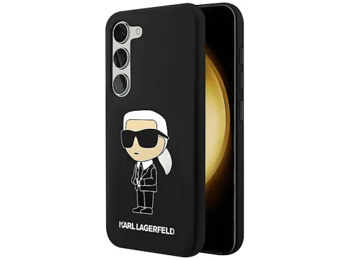 Carcasa para móvil | KARL LAGERFELD H4640, Compatible con Samsung Galaxy S23 Plus, Negro