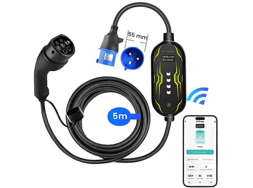 Cargadores vehículos eléctricos | AWESAFE 3.5KW 16A, 230 V, black
