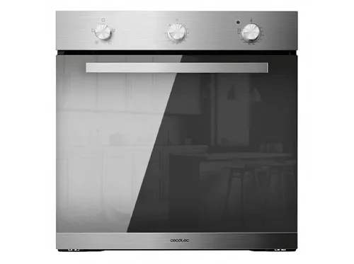 Horno multifunción | CECOTEC Bolero Hexa C136000 Mirror Time A, Libre instalación, 77 l, 58 cm, Plateado