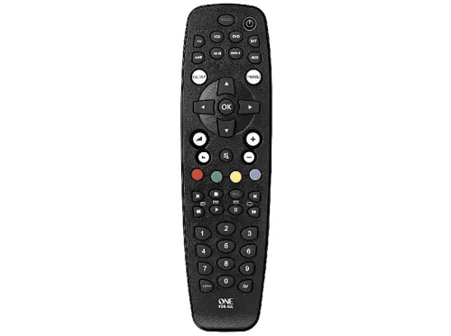 2 x AAA | URC 2981 MANDO UNIVERSAL 8 EN 1 ONE FOR ALL, Negro