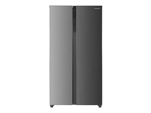 Frigorífico americano | HYUNDAI HAM17791NDDI01, Altura 177 cm, Capacidad 442 l, Inox