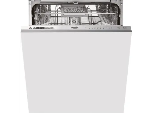 Lavavajillas integrable 60 cm | HOTPOINT HIC 3C26 CW, 14 servicios, 9 programas, 600 mm, Grey