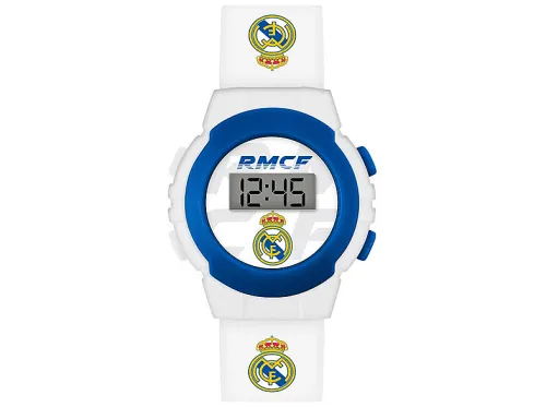 Reloj digital | RM00013 REAL MADRID, Blanco Azul