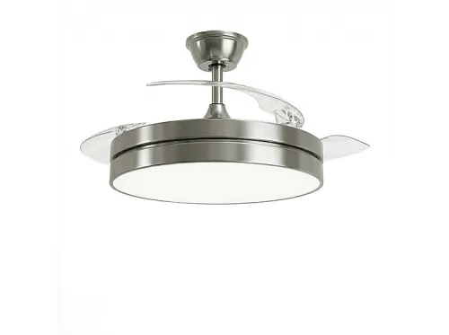 Ventilador de techo | HJM VT154, 65 W, 6 velocidades, plata