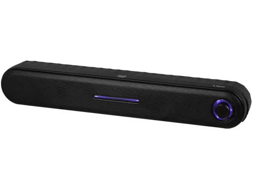 Barra de Sonido | TREVI Mini barra de sonido Trevi SB 8312. 2.0 de 30 W con Bluetooth, USB, MicroSD, AUX-IN, mínimo Espacio, Subwoofer No, 30 W, Negro