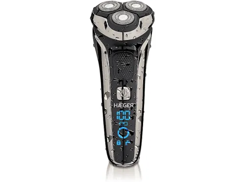 Afeitadora | HAEGER G-Man Ultra, 90 Min., Cortador de relieves, Gris