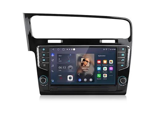 Autorradio | 2 DIN para VW Golf VII MK7 (2013-2020) CARPLAY Android Auto 32GB JUNSUN, 9 "", 2*USB, black