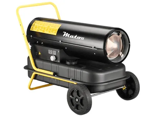 Calefactor portátil | MATOR JETZ BGO 30-30 kW, 30 kW, Negro