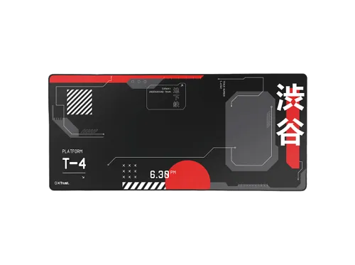 Alfombrilla gaming | Trust GXT 759 XXL, Tereftalato de polietileno (PET), Antideslizante, Forma rectangular, Japan Black