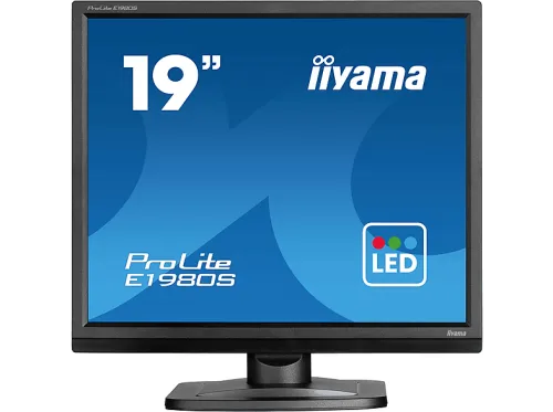 Monitor | IIYAMA ProLite E1980S-B1, 19 ", VGA, 3 ms, 75 Hz, Negro