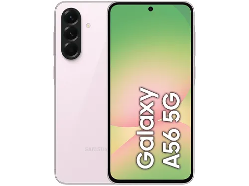SAMSUNG Galaxy A56 5G, Rosa, Móvil Android, 256 GB, 8 GB RAM, 6,7 " LCD, 1580, 5,000 mAh