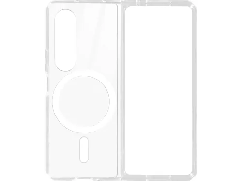 Carcasa para móvil | AVIZAR Crystal Mag, Compatible con Samsung Galaxy Z Fold 4, Transparente