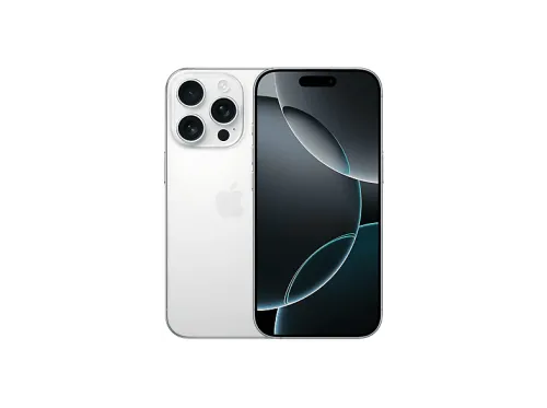 APPLE iPhone 16 Pro, Blanco, Móvil iOS, 512 GB, 8 GB RAM, 6,3 " Super Retina XDR, Ceramic Shield, 120 Hz, Recubrimiento oleofóbico, Anti-huellas, Apple, A18 Pro, 3561 mAh
