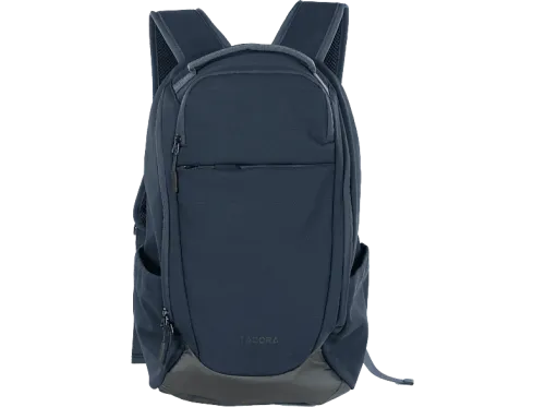 Mochila de viaje | 100% reciclada, Impermeable, para cabina de avión 30L, senderismo, apto para ordenador, TACORA, RPET 900D Azul