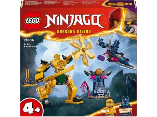 Juego de construcción | LEGO Ninjago: Combate de Arin, Edad recomendada: 4 año(s), 104 piezas