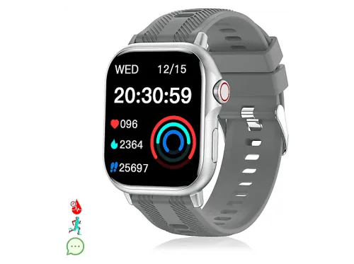 Smartwatch | DAM DMBA0002C04, Gris