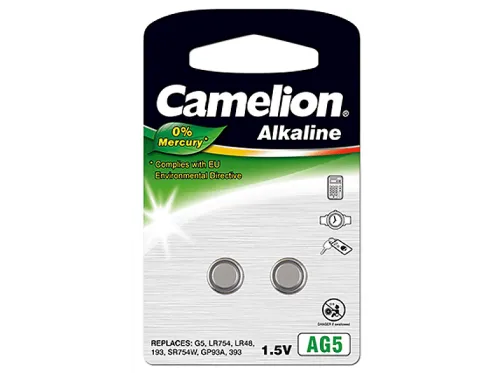Pilas botón y especiales | CAMELION Camelion pila de botón AG5 blister 2uds.