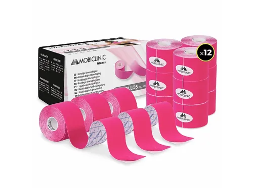 Kinesiotape | MOBICLINIC K-RS-12, Rosa