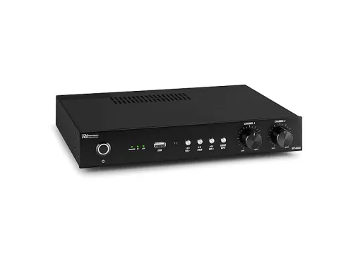 Amplificador estéreo | WT460A POWER DYNAMICS, Black