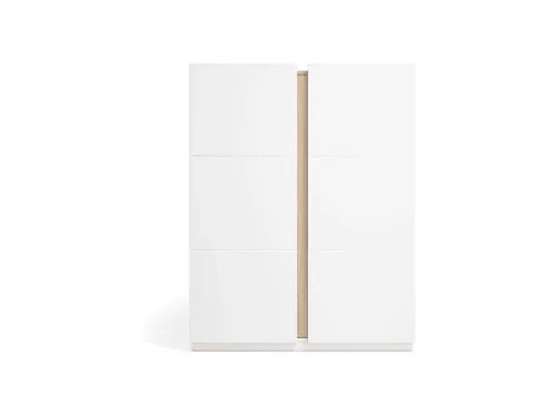 Zapatero | HERDASA 517, , 90 cm x 112 cm x 35 cm, Blanco-nogal 2