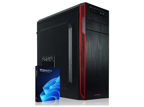 PC Sobremesa | GREED AMD Multi V2 - Ordenador de oficina, AMD Ryzen 7 5700G, 16 GB RAM, 512 GB SSD, Radeon™ Onboard Graphics, Windows 11, Negro