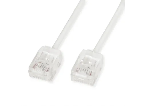 Cable de red | ROLINE 21.15.4474, Cat-6A, , Blanco