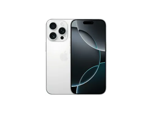 APPLE iPhone 16 Pro, Blanco, Móvil iOS, 128 GB, 8 GB RAM, 6,3 " Super Retina XDR, Ceramic Shield, 120 Hz, Recubrimiento oleofóbico, Anti-huellas, Apple, A18 Pro, 3561 mAh