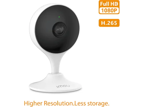 Cámara de Seguridad Wifi | IMOU Imou Cue 2, Full-HD, 1920x1080, Función de visión nocturna, Blanco