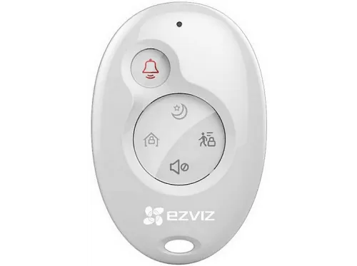 Mando | Ezviz CS-K2-A, Para alarma A1-Alarmhub, Inalámbrico, 3 escenarios, Botón emergencia, Blanco