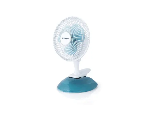 Ventilador de sobremesa | ORBEGOZO TF 0219, 80 W, 2 velocidades, Blanco