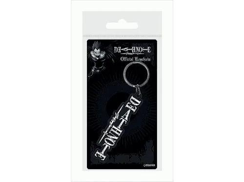 Llavero | UNBEKANNT Llavero de goma Death Note Logo 6 cm