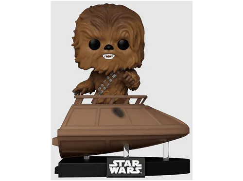 Figura Funko Pop! | FUNKO POP! Star Wars Chewbacca Exclusivo, Marrón