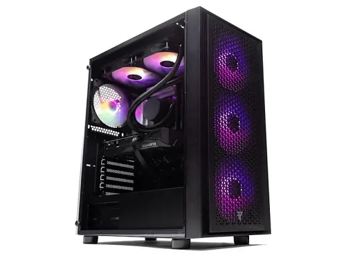 PC Sobremesa | MEGAMANIA Spark, Intel Core i7 14700F, 20 Cores up to 5,40 GHz, 64 GB RAM, 2 TB SSD, GeForce RTX™ 5060, Windows, Negro