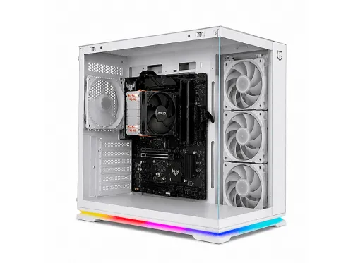 PC Gaming | NEOPC Nox Hummer Galaxy, Ryzen™ 7, 16 GB RAM, 480 GB SSD, Radeon™ RX Vega 8, Windows, Blanco