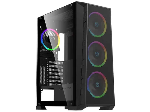Chasis PC | MH12 HIDITEC, Negro