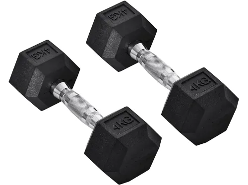 Mancuernas | HOMCOM A91-015V01, Negro