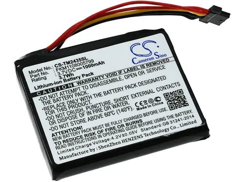 Batería | POWERY Pila recargable GPS Navigation TomTom Go 2435TM