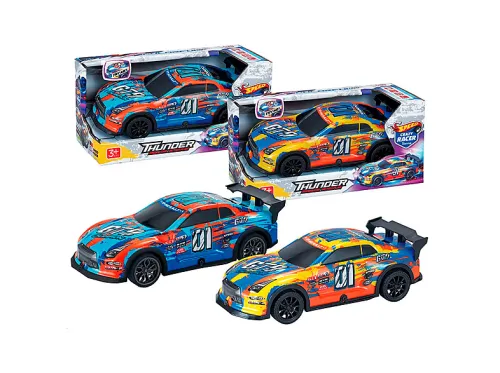 Coche de juguete | DRIM DISCOUNT Vehículo Thunder Grafiti Escala 1:20 Surtido