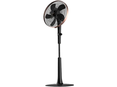 Ventilador de pie | Cecotec EnergySilence 1040 SmartExtreme, Motor DC, 28 W, 24 velocidades, Pantalla LED, Mando, Temporizador, Negro