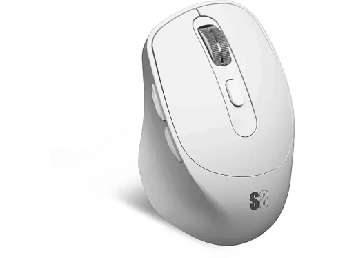 Ratón inalámbrico | SUBBLIM Comfort Ergo Dual Mouse, Dual, 2400 ppp, Blanco