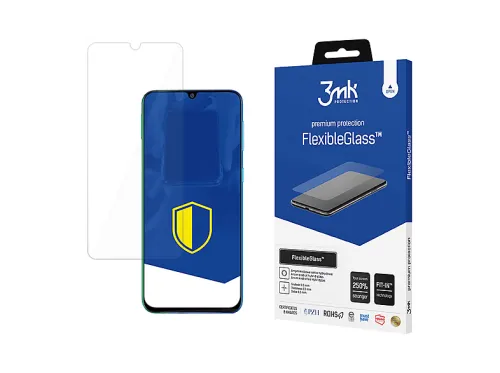 Protector pantalla móvil | Samsung Galaxy M30s - FlexibleGlass 3MK, Samsung, Samsung Galaxy M30s, Cristal híbrido