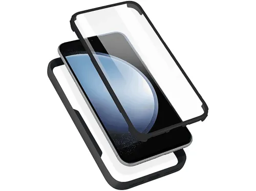 Carcasa para móvil | AVIZAR BACK-180-BK-A225F, Compatible con Samsung Galaxy A22, Negro