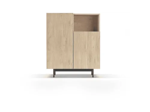 Armario | HERDASA 602-1, , 90 cm x 110 cm x 34 cm, Roble