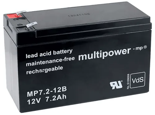 Baterías de Plomo | POWERY Powery Recambio de Batería para SAI APC Back-UPS RS 500