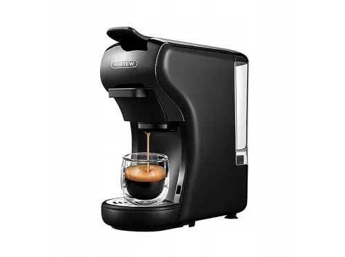 Cafetera de cápsulas | HIBREW H1A, 19 bar, 1450 W, negro