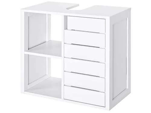 Mueble bajo lavabo | KLEANKIN 834-213, , 30 cm x 54 cm x 60 cm, Blanco