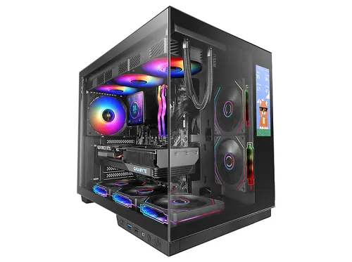 Caja PC | MCMIRAGE MARS GAMING, Negro