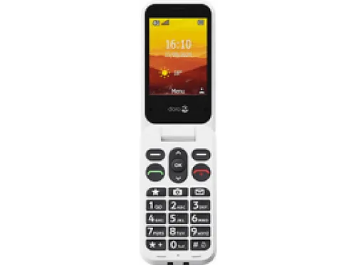 Móvil básico | DORO Leva L20, ROJO, 128 GB, 1150 mAh
